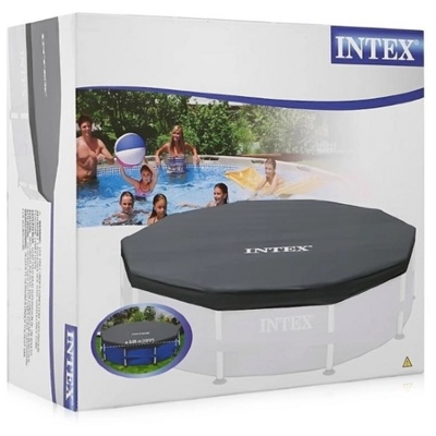 INTEX 28031 тент на каркасный бассейн 366 см - фото