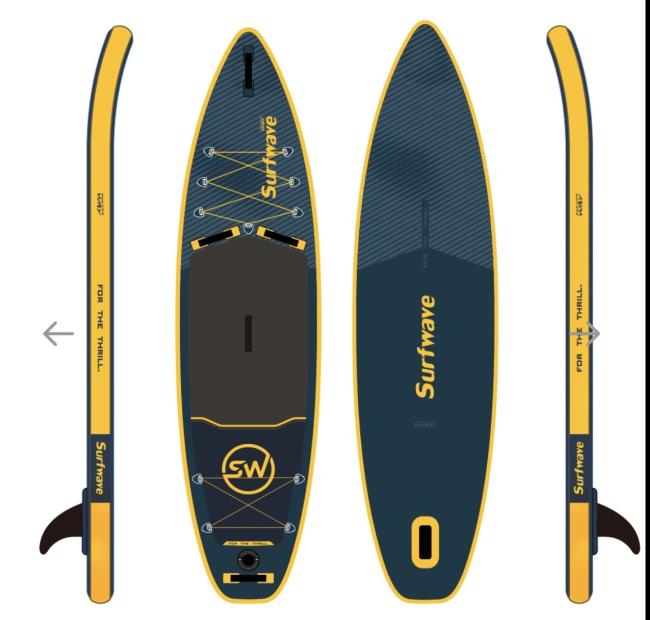 Доска SUP Board надувная (Сапборд) SurfWave SW Edition 10.6 (323см.) - фото