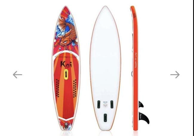 Доска SUP Board надувная (Сапборд) KOI SUP Funwater 2023 11'6" (350 см) - фото