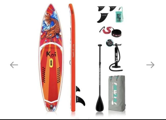 Доска SUP Board надувная (Сапборд) KOI SUP Funwater 2023 11'6" (350 см) - фото2