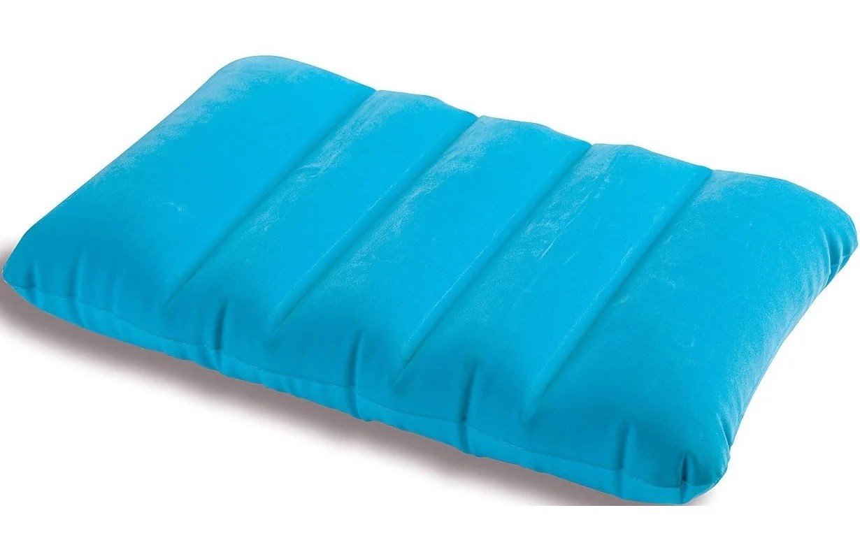 Надувная подушка Intex 68676 blue - фото