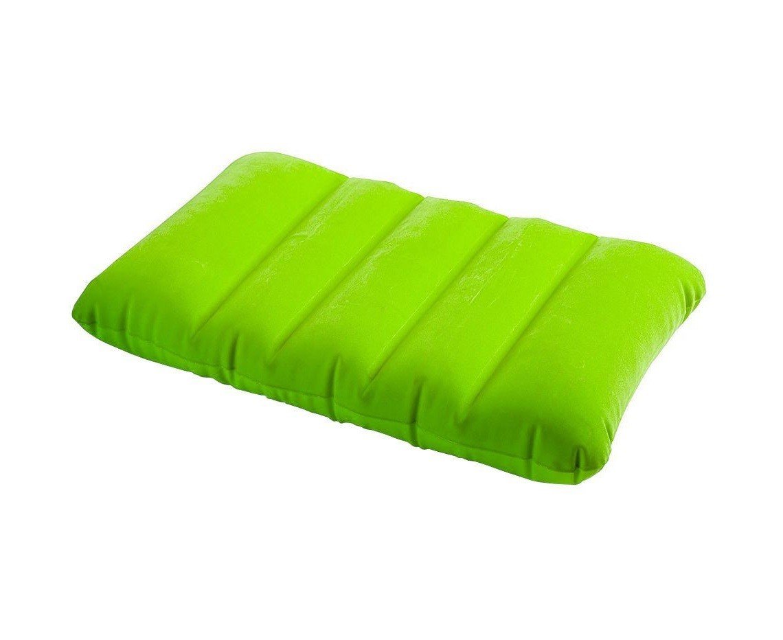 Надувная подушка Intex 68676 green - фото