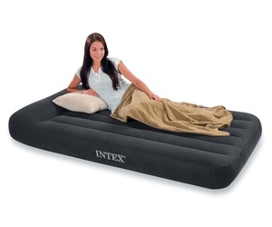 Надувной матрас Intex 64141/66767 Pillow Rest Classic Bed Fiber-Tech 99х191х25см - фото