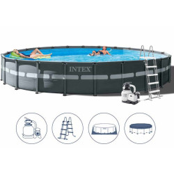 Каркасный бассейн Intex 26340NP Ultra Frame 732х132 - фото, картинка Каркасный бассейн Intex 26340NP Ultra Frame 732х132 - фото