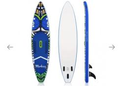 Доска SUP Board надувная (Сапборд) Monkey SUP Funwater 2023 11'6 (350 см) SUPFR02E - фото