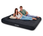 Надувной матрас Intex 64143 Pillow Rest Classic Bed Fiber-Tech 152х203х25см - фото