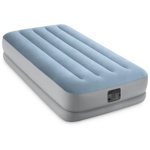 Кровать Intex 64122 Pillow Rest Raised Bed 64166 Raised Comfort Fiber-Tech 99*191*36 с встр насосом 220в  - фото